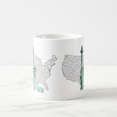 我々は州の統一された民 コーヒーマグカップ (中央)