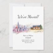 我々は引っ越し先の国に移動 案内状 (正面)
