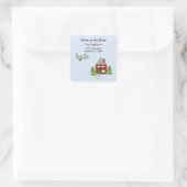 我々は引っ越し屋と飛行機にいる スクエアシール (バッグ)