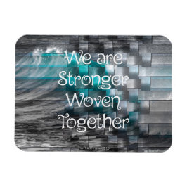 我々は強く織り交わされた冷蔵庫用マグネット マグネット