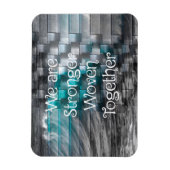 我々は強く織り交わされた冷蔵庫用マグネット マグネット (縦)