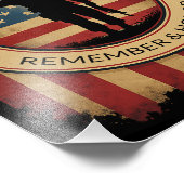 我々は彼らにすべての愛国的な退役軍人の日記念を負う フォトプリント            (角)