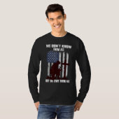 我々は彼らを全て知らないが我々は彼らに全ての退役軍人を負う Tシャツ (正面フル)