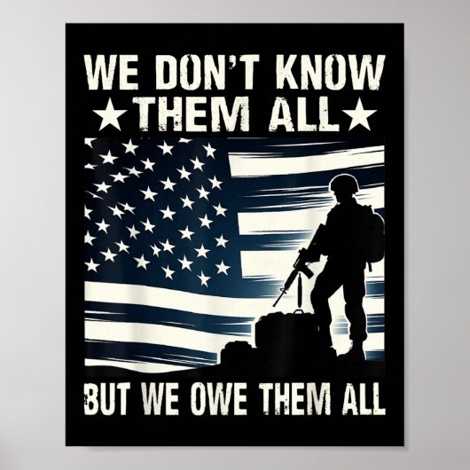 我々は彼らを全て知らないが我々は彼らを全て負っている ポスター (正面)