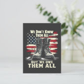 我々は彼らを全て知らない、我々は彼らを全て所有している インビテーションポストカード (スタンド正面)