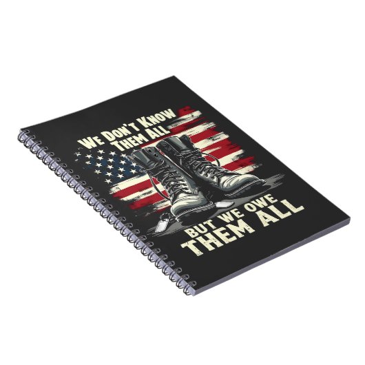 我々は彼らを全て知らない、我々は彼らを全て所有している ノートブック (右側)