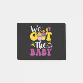 我々は得ベビーかわいい妊娠マルディグラスギフト ポストイット