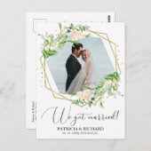 我々は得結婚したグリーンリーの発表を遅らせた ポストカード (正面/裏面)