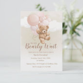 我々は心から待つことができる招待状 サンキューカード (スタンド正面)