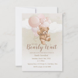 我々は心から待つことができる招待状 サンキューカード