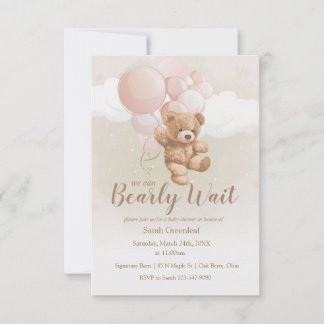 我々は心から待つことができる招待状 サンキューカード