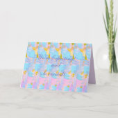 我々は心の中で非常に興奮していると期待している カード (正面)