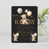 我々は心待ちできるテーマベビーシャワー招待状 招待状 (スタンド正面)