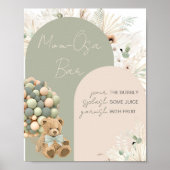 我々は心待ちグリーンベイビーシャワーマママオサバー ポスター (正面)