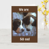 我々は恋しく思非常に多くの! カード (黄色い花)