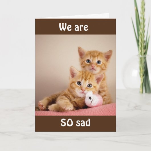 我々は恋しく思非常に多くの!カード カード (正面)