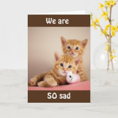 我々は恋しく思非常に多くの!カード カード (黄色い花)