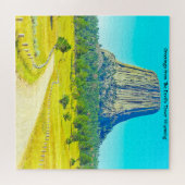 我々は悪魔の塔ワイオミングが大好き。ジグソーパズル ジグソーパズル (横)