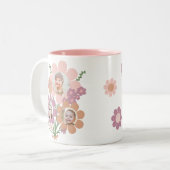 我々は愛あなたバングスおばあちゃんギフトカスタム写真マグカップ ツートーンマグカップ (正面左)