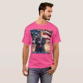 我々は愛してあなたドナルドトランプTシャツ Tシャツ (正面フル)