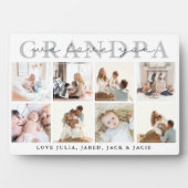 我々は愛してるよ、おじいちゃんプレート フォトプラーク (正面)