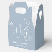 我々は愛するハートダスティブルー結婚ズ フェイバーボックス (オープン)