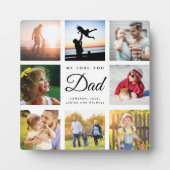 我々は愛するパパ | Instagramモダンファミリーの写真 フォトプラーク (正面)