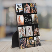 我々は愛するモダンよエレガントクールパパ父の日 フォトプラーク