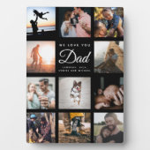 我々は愛するモダンよエレガントクールパパ父の日 フォトプラーク (正面)