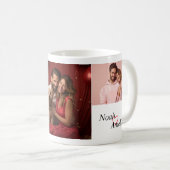 "我々は愛で醸造されている"写真マカスタムグ コーヒーマグカップ (正面右)