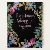 我々は懸命事ができる感動的引用文フローラ プランナー手帳 (裏面)