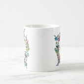 我々は懸命事ができる感動的引用文モダン コーヒーマグカップ (中央)