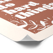 我々は懸命事ボホアーチ ポスター (角)