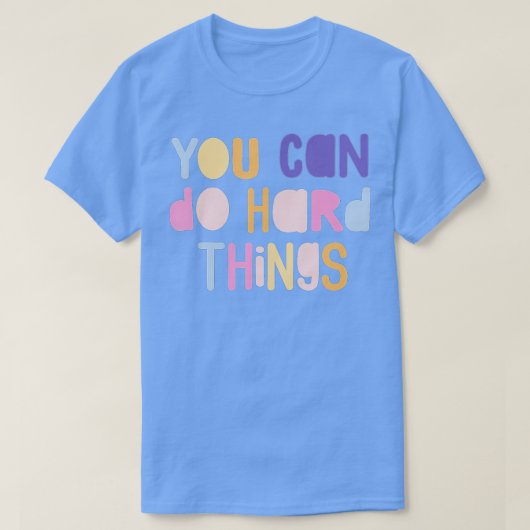 我々は懸命事女の先生をスクーオに戻る Tシャツ (デザイン正面)