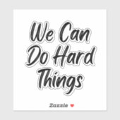 我々は懸命事物ビニルデカール シール (シート)