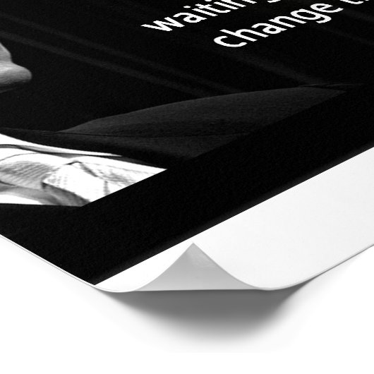 我々は我々が求める変化である ポスター (角)