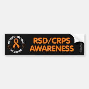 我々は我々と戦う生き延びことを望む...RSD/CRPS バンパーステッカー