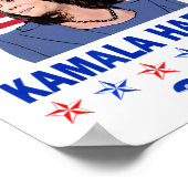 我々は我々の勝利を戦う – カマラハリス2024 ポスター (角)