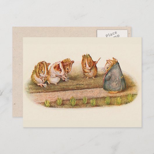 我々は我々の小さなガーデンギニア豚を愛する ポストカード (正面/裏面)