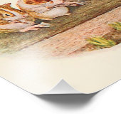 我々は我々の小さな庭モルモットが大好き フォトプリント            (角)