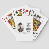 我々は我々の建物ウィンストンチャーチル引用文 トランプ (裏面)