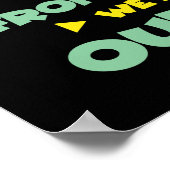 我々は我々の祖先から地球を相続しない ポスター (角)