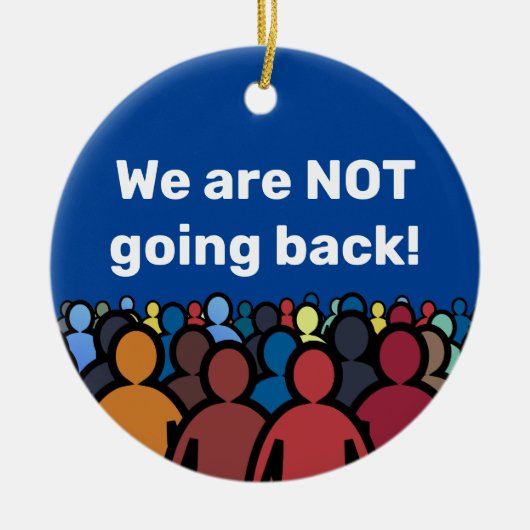 我々は戻らない セラミックオーナメント (正面)