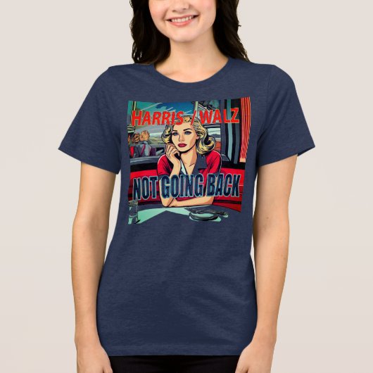 我々は戻らない トライブレンドＴシャツ (正面)