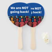 我々は戻らない ハンドファン (正面&裏面)