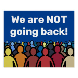 我々は戻らない ポスター