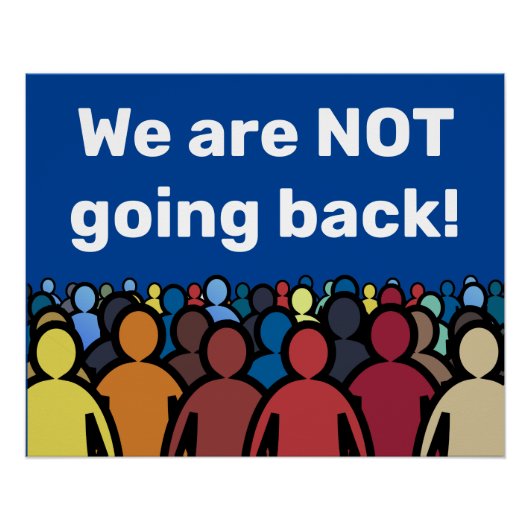 我々は戻らない ポスター (正面)