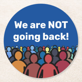 我々は戻らない ラウンドペーパーコースター