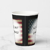 我々は戻らない 紙コップ (右)