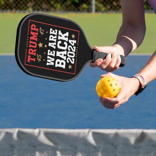 我々は戻りトランプ米国国旗の当選者47日45日 ピックルボールラケット (インサイチュ)